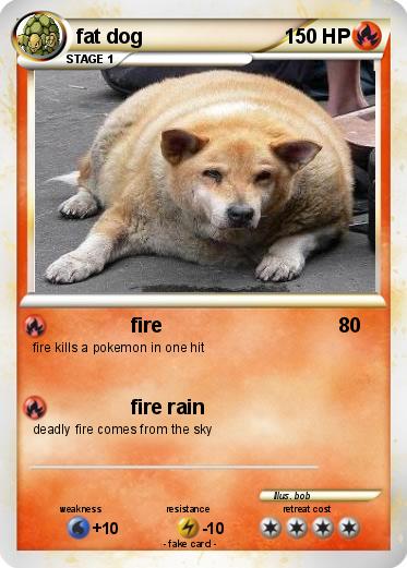 Pokemon fat dog