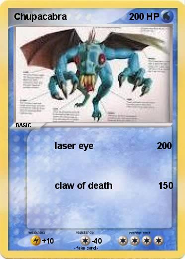Pokemon Chupacabra