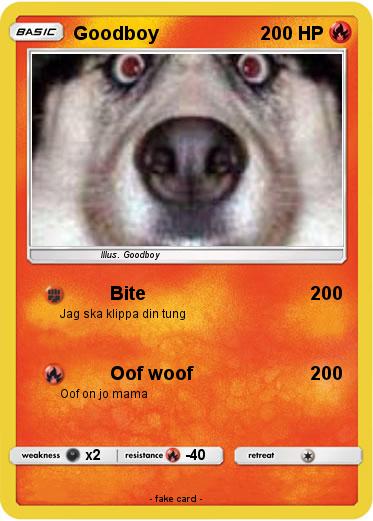 Pokemon Goodboy