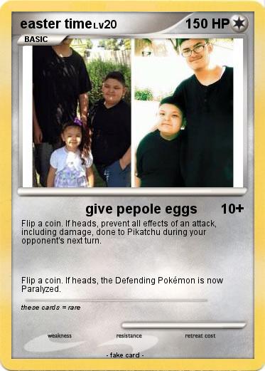 Pokemon easter time