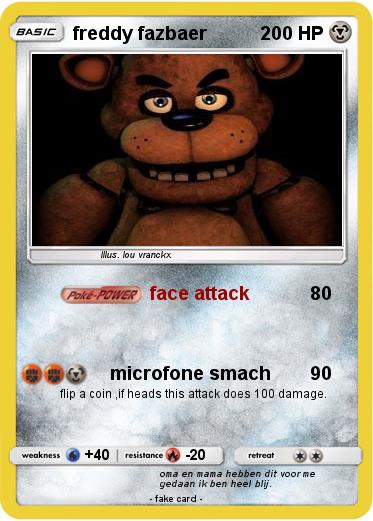 Pokemon freddy fazbaer