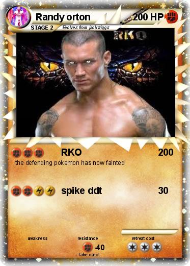Pokemon Randy orton