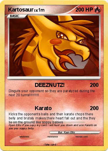 Pokemon Kartosaur