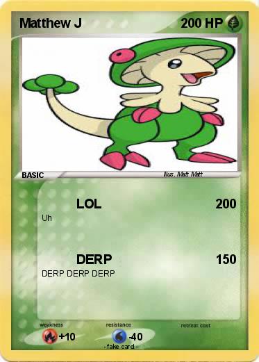 Pokemon Matthew J