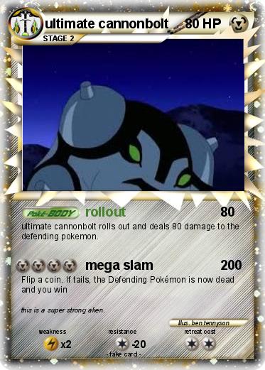 Pokemon ultimate cannonbolt