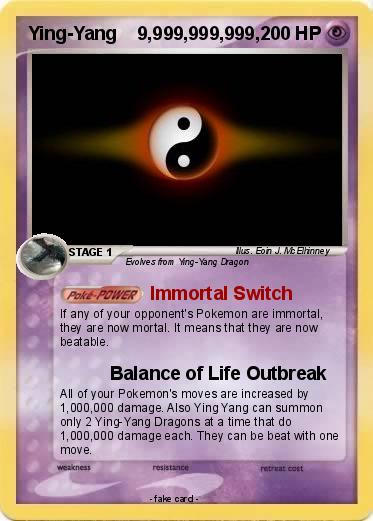 Pokemon Ying-Yang    9,999,999,999,