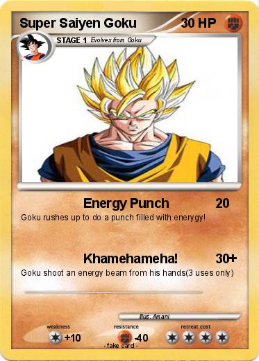 Pokemon Super Saiyen Goku