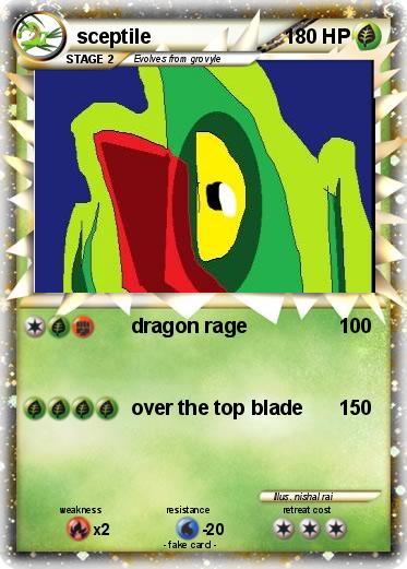 Pokemon sceptile
