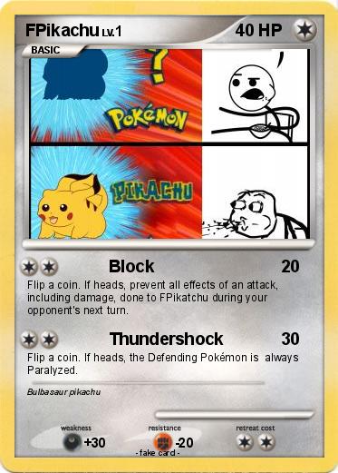Pokemon FPikachu