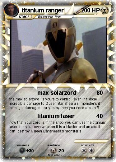Pokemon titanium ranger