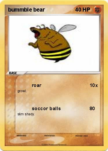 Pokemon bummble bear
