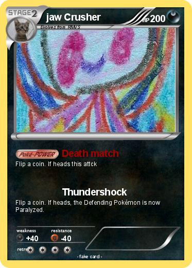 Pokemon jaw Crusher