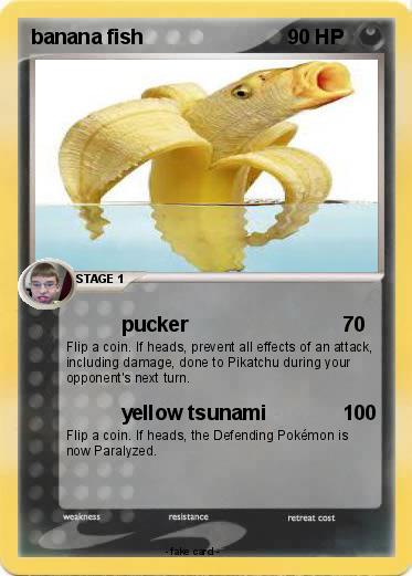 Pokemon banana fish