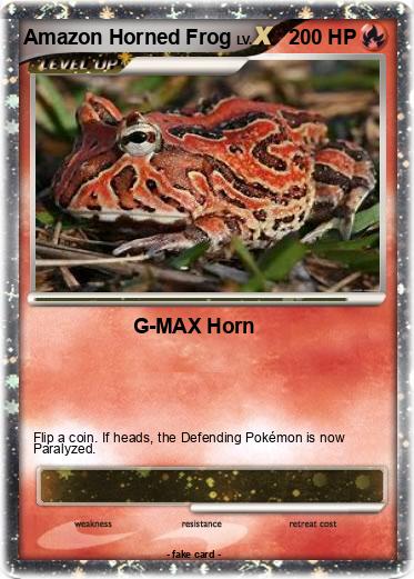 Pokemon Amazon Horned Frog