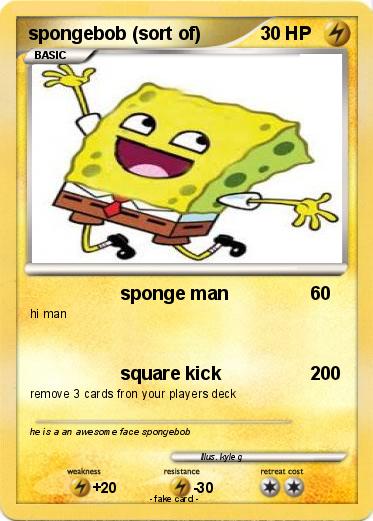 Pokemon spongebob (sort of)