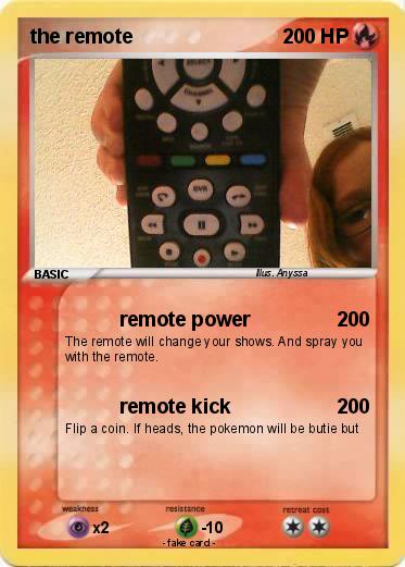 Pokemon the remote