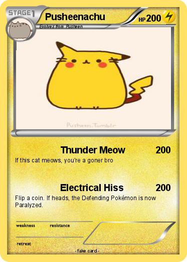Pokemon Pusheenachu
