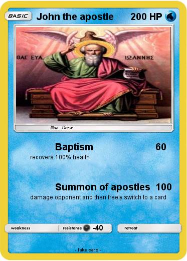 Pokemon John the apostle