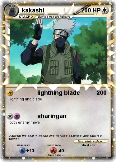 Pokemon kakashi
