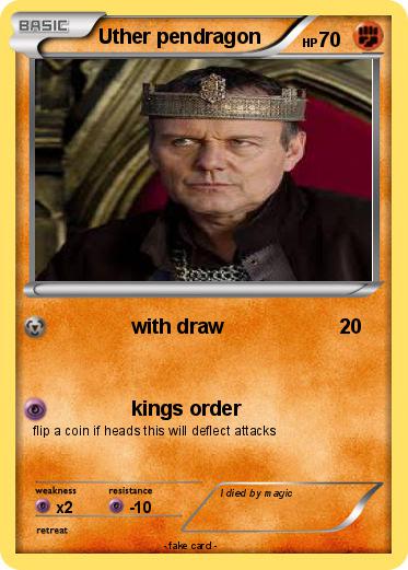 Pokemon Uther pendragon