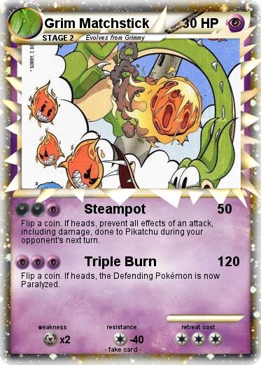 Pokemon Grim Matchstick