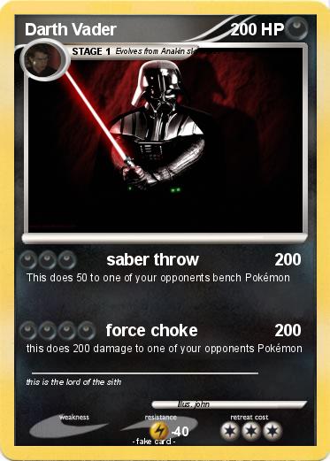 Pokemon Darth Vader