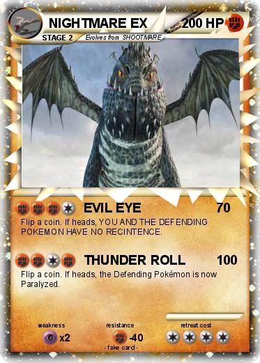 Pokemon NIGHTMARE EX
