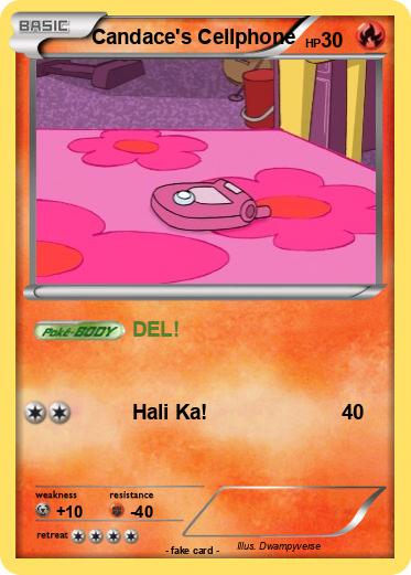 Pokemon Candace's Cellphone
