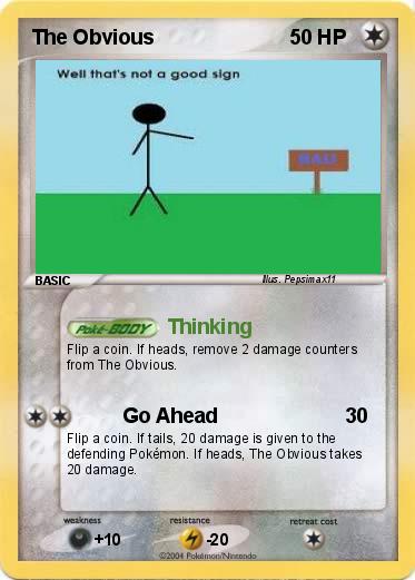 Pokemon The Obvious