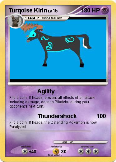 Pokemon Turqoise Kirin