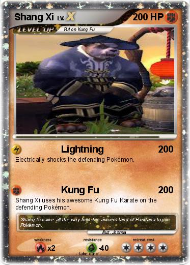 Pokemon Shang Xi