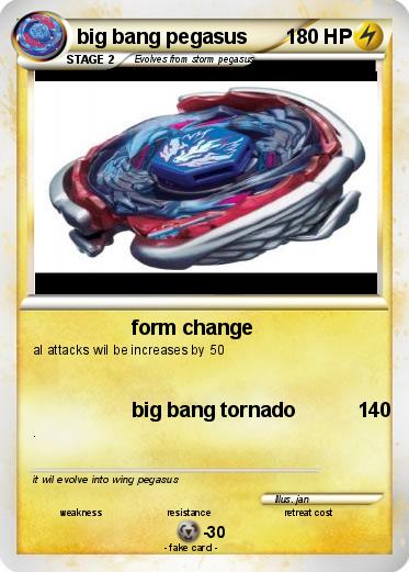 Pokemon big bang pegasus