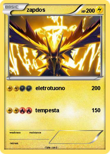 Pokemon zapdos