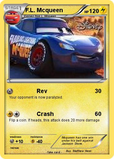 Pokemon F.L. Mcqueen