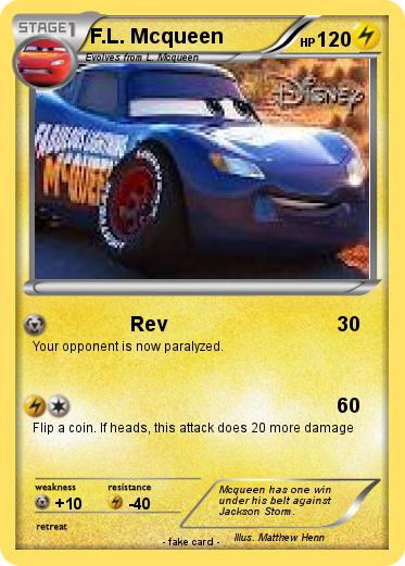 Pokemon F.L. Mcqueen