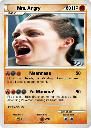 Pokemon Mrs. Angry