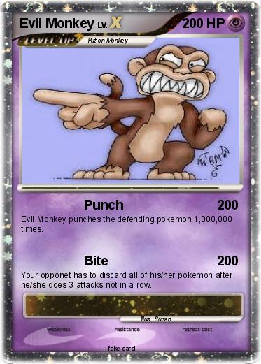 Pokemon Evil Monkey