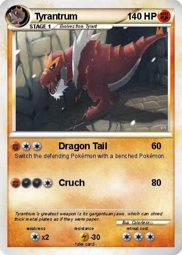 Pokemon Tyrantrum