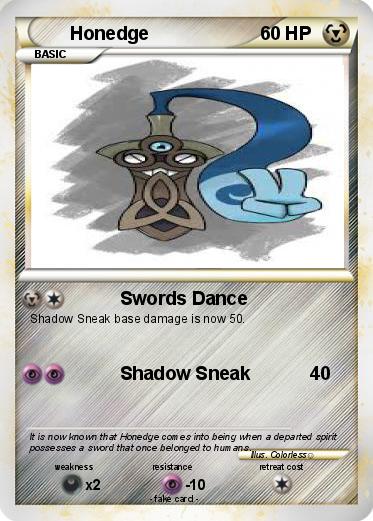 Pokemon Honedge