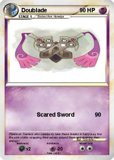 Pokemon Doublade