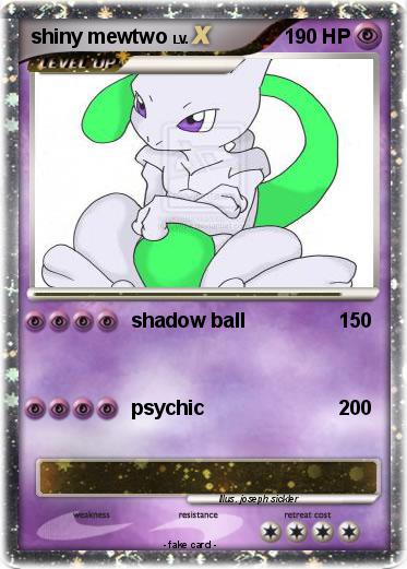 Pokemon shiny mewtwo