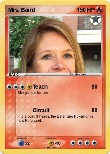 Pokemon Mrs. Baird