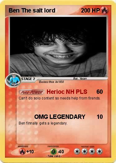 Pokemon Ben The salt lord