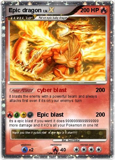 Pokemon Epic dragon