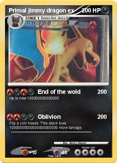 Pokemon Primal jimmy dragon ex