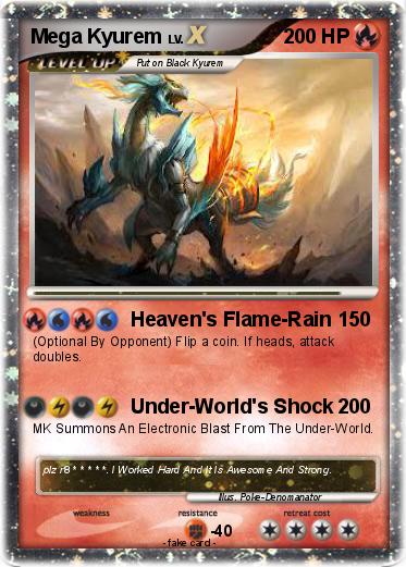 Pokemon Mega Kyurem