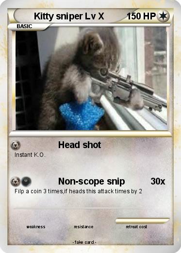 Pokemon Kitty sniper Lv X