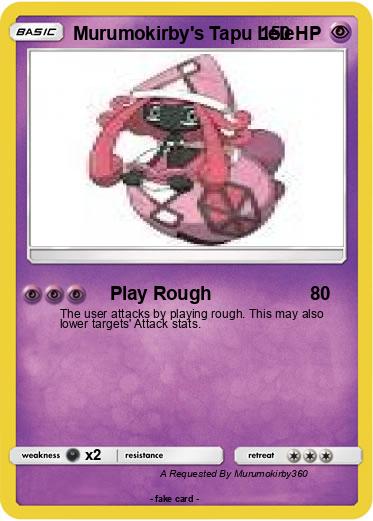 Pokemon Murumokirby's Tapu Lele