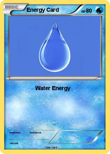 Pokemon Energy Card
