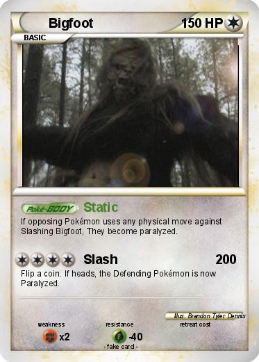 Pokemon Bigfoot
